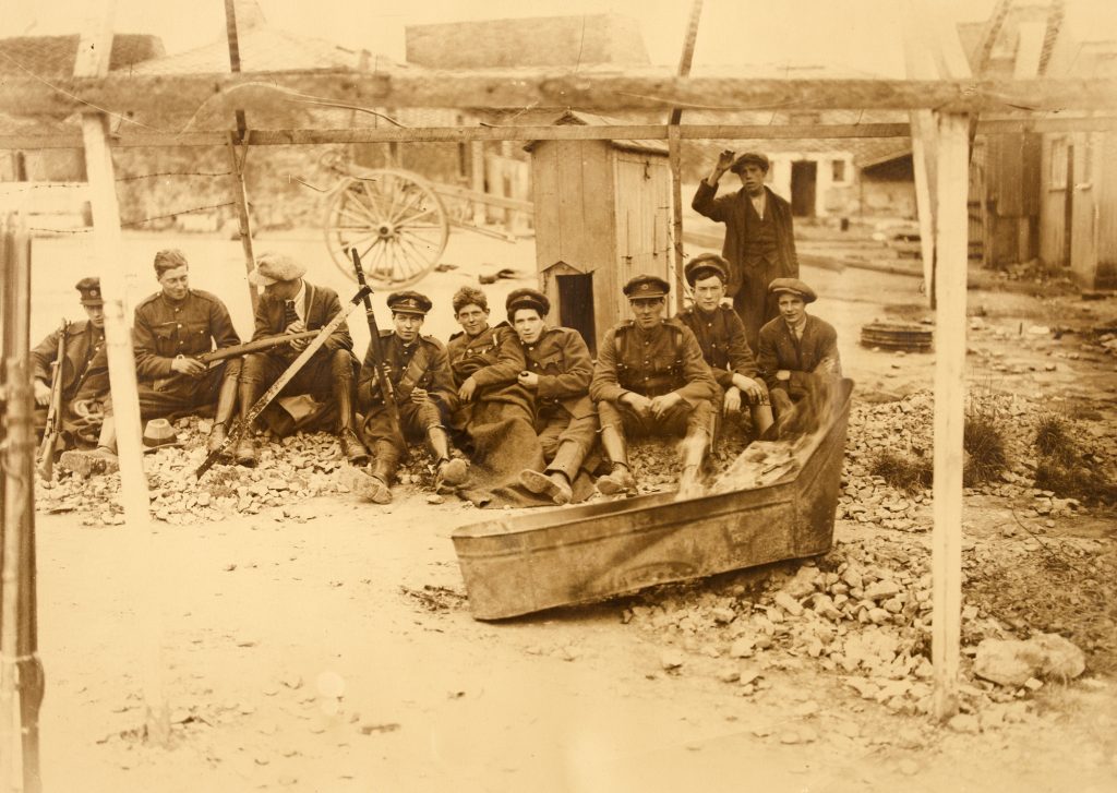 National Army Troops at the South Western front in the Irish Civil War